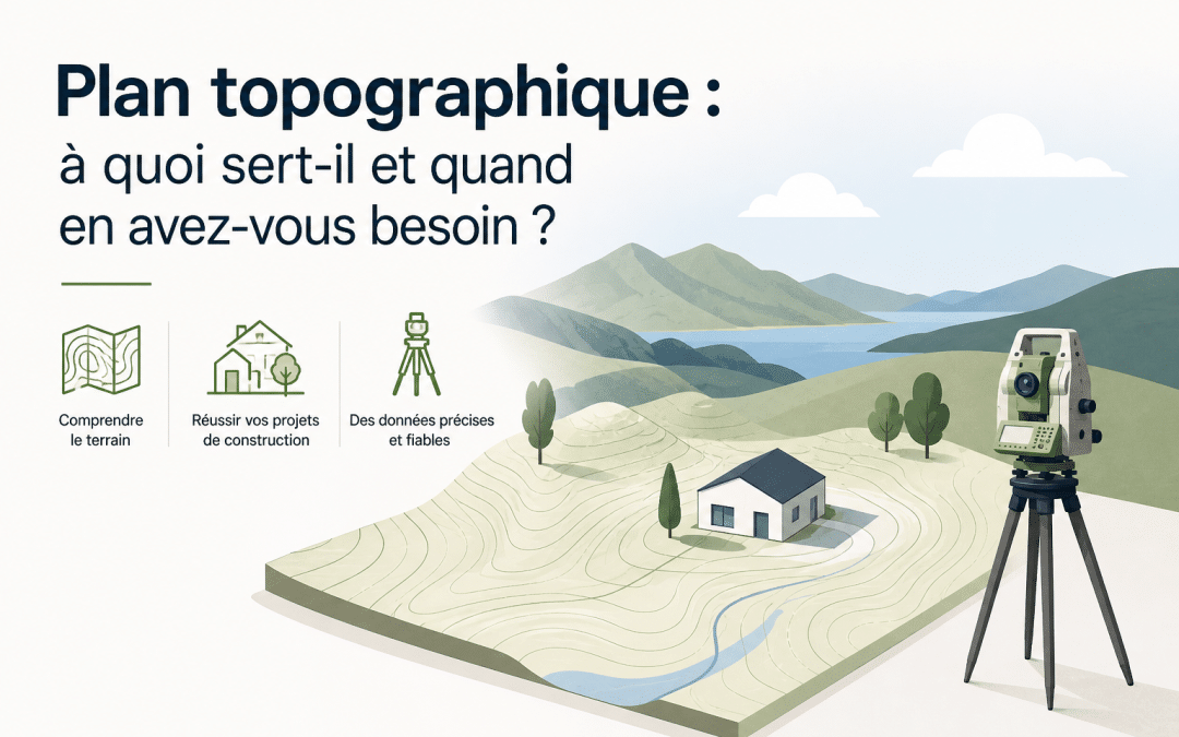 Plan topographique : à quoi sert-il et quand en avez-vous besoin ?